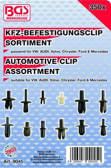 Assortimento, clip per tappezzeria VW, Audi, Audi, Volvo