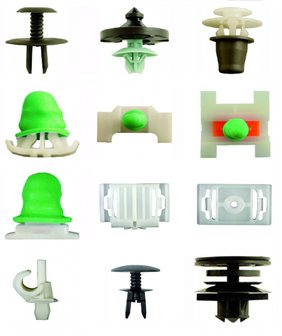 Assortimento, clip per tappezzeria per Audi &amp; VW, 160 pezzi