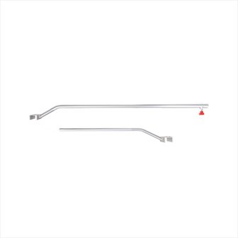 Supporto per telone in alluminio  estensibile  108-146 cm  per telone rimorchio