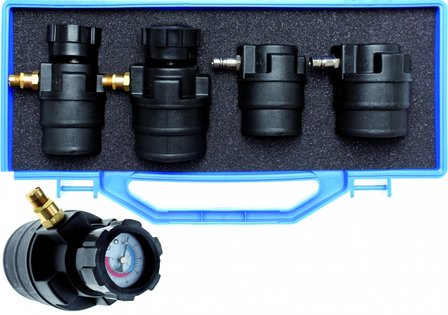 Valigia per diagnosi turbo con manometri 55 - 60 - 65 - 70 mm
