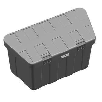 Cassetta di stivaggio timone in plastica 320 x 630 x H355mm senza set di montaggio