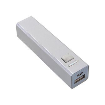 Powerbank batteria di riserva 2600mAh caricabatterie USB