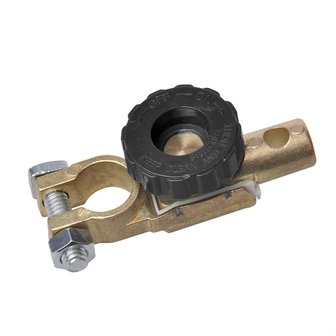 Morsetto terminale batteria (-) 17 5 mm con interruttore automatico