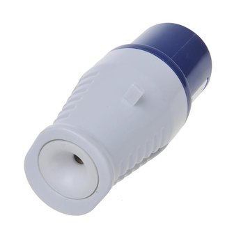 Spina CEE 16A alloggiamento smontabile blu bianco