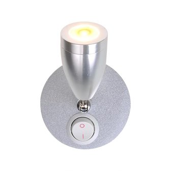 Faretto da superficie 1 led orientabile 12V 160lm dia 65x70-110mm
