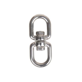 Serratura girevole 6mm  acciaio inox A4 AISI 316  occhio occhio  1.350 daN