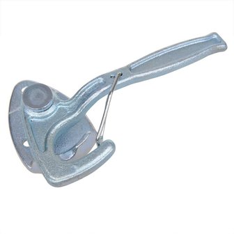 Gancio valvola n. 1 destro 170mm con occhiello avvitabile