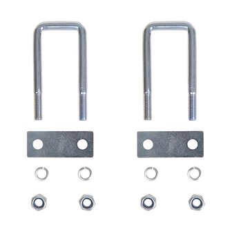 Staffa a U angolare 40mm - set da 2 pezzi