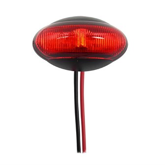 Lampada di segnalazione 10-30V rosso 60x34mm LED 60x34mm