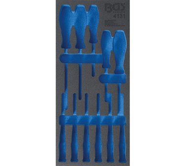 Cassetto portautensili 1/3, vuoto Set di cacciaviti 11 parti