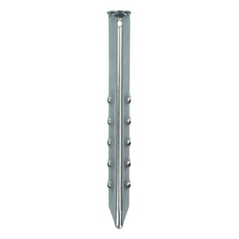 Picchetto per tenda 30cm in metallo rigato