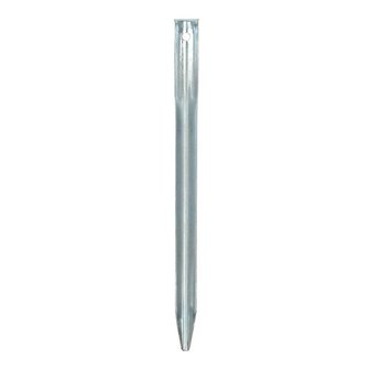 Picchetto per tenda 30cm metallo semitondo