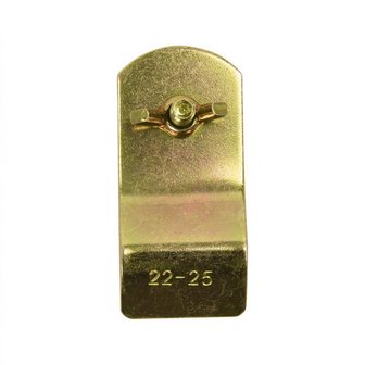 Morsetto di supporto per tetto 22-25mm