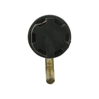 Tappo per tenda 25mm con gancio tondo