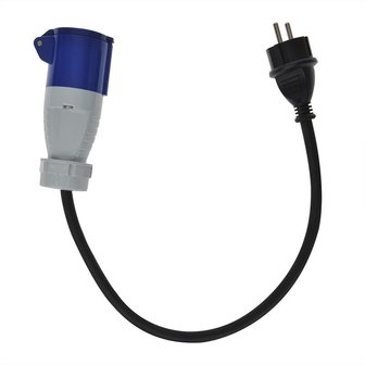 Cavo prolunga 40cm da spina Schuko a CEE