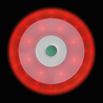 Disco di avvertimento 16+8LED arancione