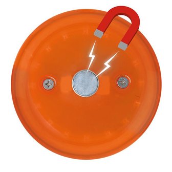 Disco di avvertimento 16+8LED arancione