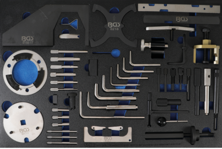 Tabella 3/3: Kit di strumenti per la fasatura del motore per Ford, VW, Seat, Mazda, Volvo