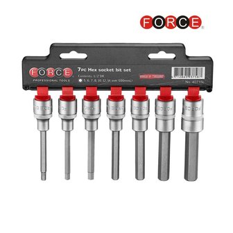 1/2 Doppenset Inbus 7 pezzi