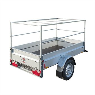 Costruzione telone metallico per rimorchio 2060x1140x900mm
