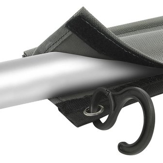 Appendiabiti universale con tendine e velcro