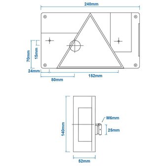 Fanale posteriore destro Aspock Multipoint II