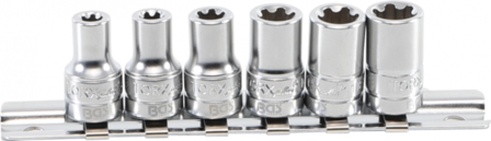 Set di chiavi a tubo con profilo a T Plus (per Torx Plus) 6,3 mm (1/4) 6EP   12EP 6 pezzi