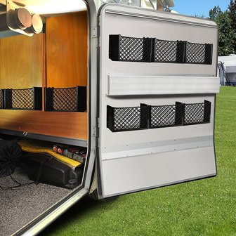 Telaio in alluminio 80mm per rete portaoggetti 230072