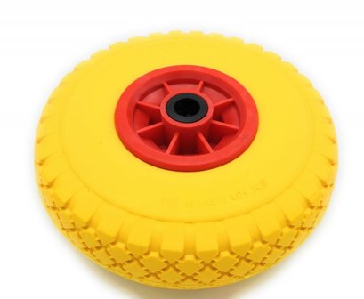 Pneumatico PU con cerchio in plastica 103.00-4