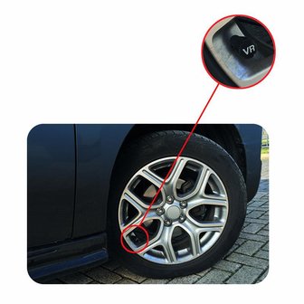 Tappi valvola marcatura pneumatici - Set da 8