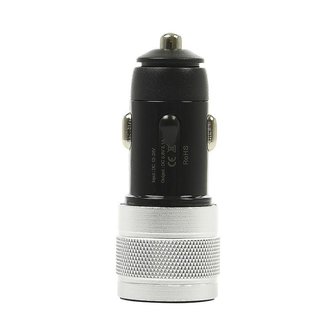 Caricabatterie USB tipo A+C 2 vie 12V 24V 3100mA