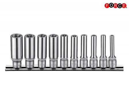 1/4 Set di tappi Torx lunghi 10 pezzi