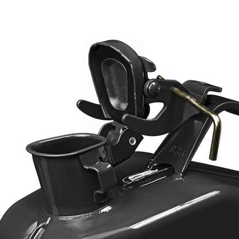 Tanica 5L metallo nero omologata UN-TuV GS