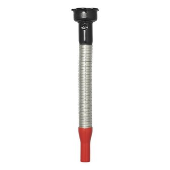 Beccuccio erogatore flessibile in metallo adatto per benzina 20 mm (art. 530090 - 530091 - 530092)