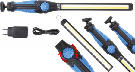 Torcia da lavoro UV a COB-LED ultra piatta