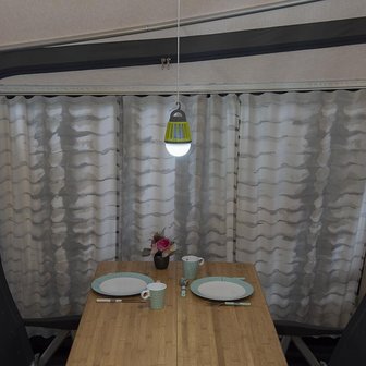 Lampada da campeggio per insetti 2 in 1 ricaricabile 8 8 x 12 5 cm