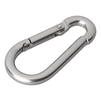 Moschettone in acciaio inox 5x50mm x10 pezzi