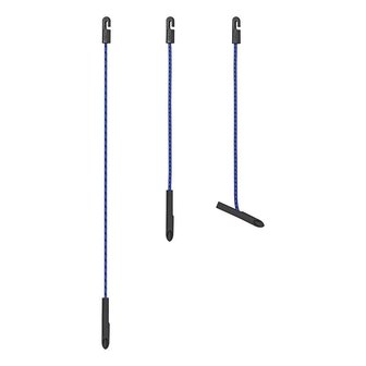 Tendicartappeto blu 280mm set di 4 pezzi da 280mm