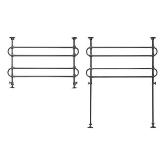 Portapacchi per cani 2x2 tubi metallici