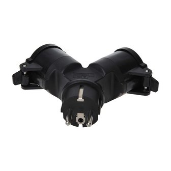 Doppio splitter Schuko