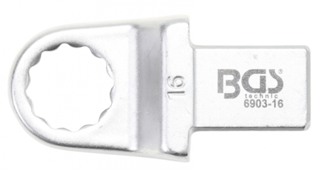Chiave ad anello ad innesto 16 mm sede: 14 x 18 mm