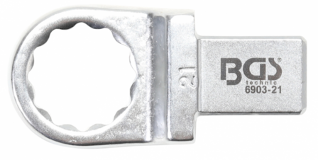 Chiave ad anello ad innesto 21 mm sede 14 x 18 mm