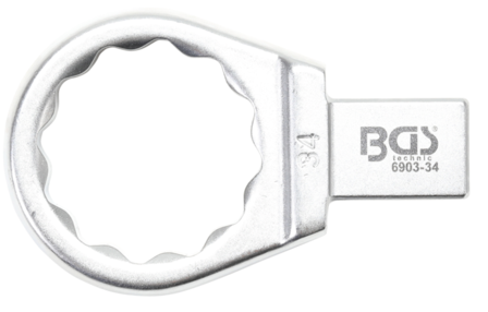 Chiave ad anello ad innesto 34 mm sede 14 x 18 mm