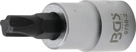 Serie di chiavi a bussola 10 mm (3/8) profilo a 4 lati (per MTS-Mortorq) MTS0 - MTS04 5 pz