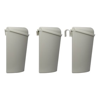 Pattumiera con coperchio 6L per roulotte camper