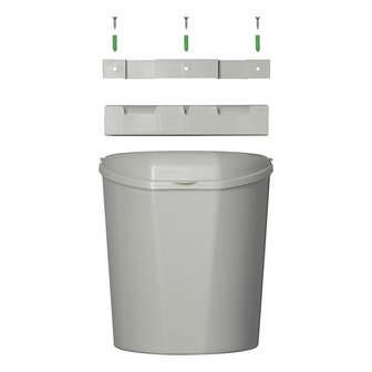 Pattumiera con coperchio 6L per roulotte camper