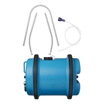 Serbatoio acqua pulita Aquaroll 40L blu