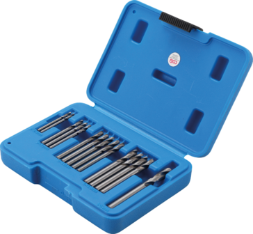 Set di punte per trapani HSS 2.4 - 6.4 mm 15 pz