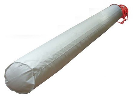 Ventilatore 300 mm - 750 W con tubo di scarico e sacchetto filtrante