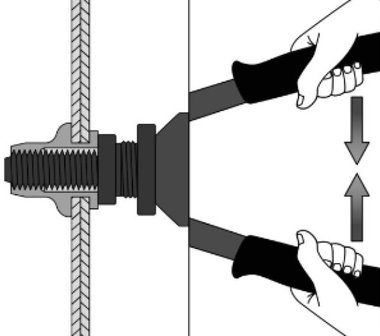 Pro Rivetto dado martello dado, M3 - M10